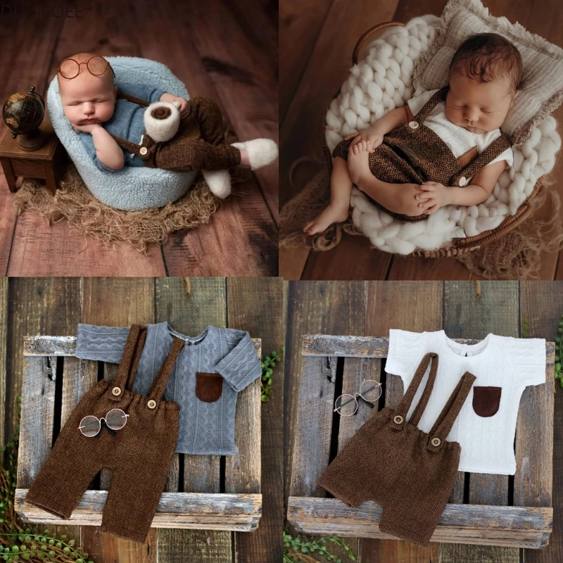 Newborn Photography Props Outf - Baby Clothing Sets Boy 评论和价格