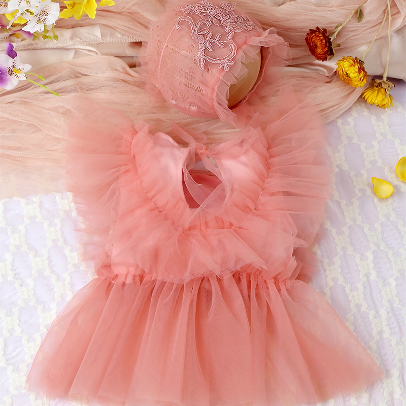 Ylsteed Newborn Girl Mesh Romp - Baby Clothing Brand 评论和价格