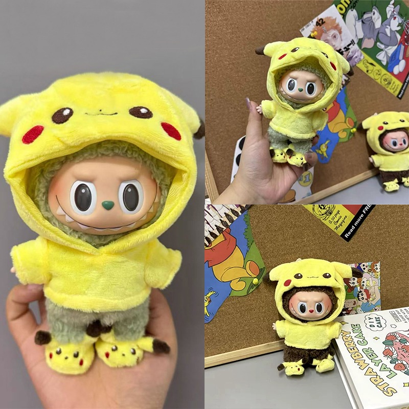 15 17cm For Labubu Doll Cartoo - Baby Clothing Us 评论和价格