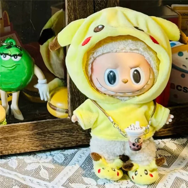 15 17cm For Labubu Doll Cartoo - Baby Clothing Us 评论和价格