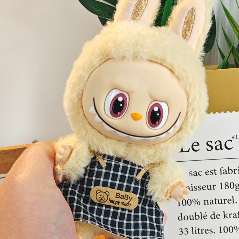 For 17cm Labubu plush toy kitc - Baby Clothing Model 评论和价格