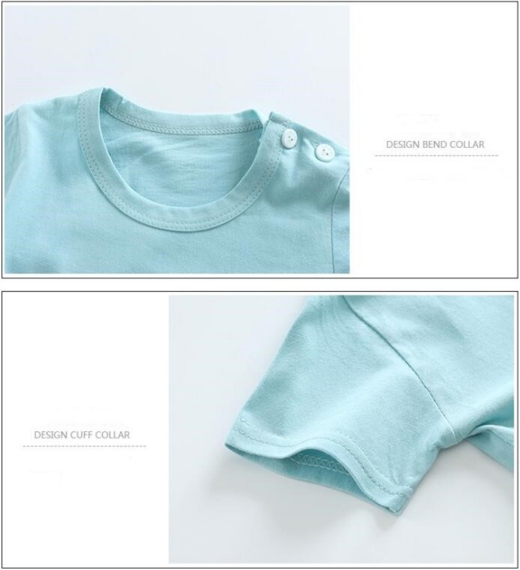 Cotton Tees+Shorts 2-piece Tra - Baby Clothing Sets Boy 评论和价格