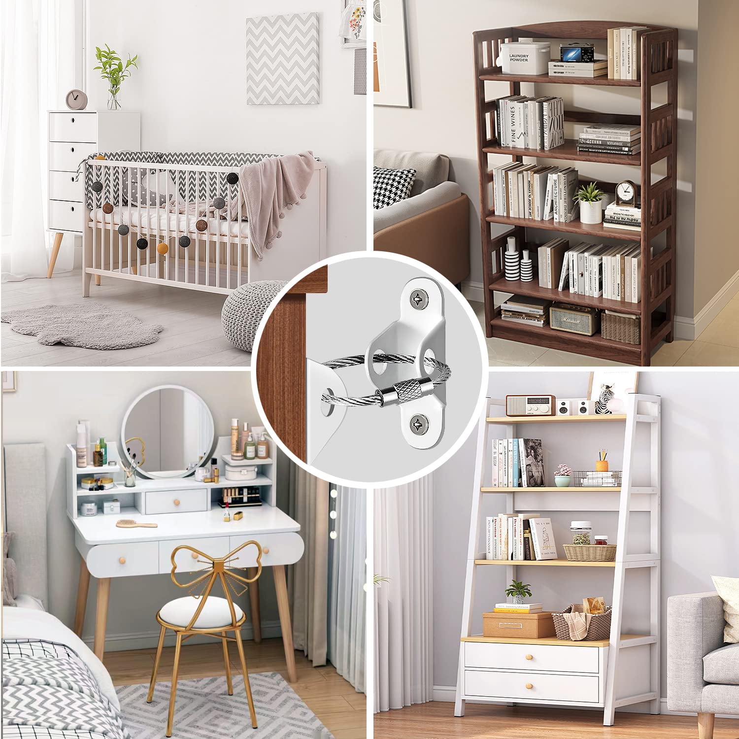 Anti-Baby Tilt Furniture Ancho - Baby Clothing Cupboard 评论和价格