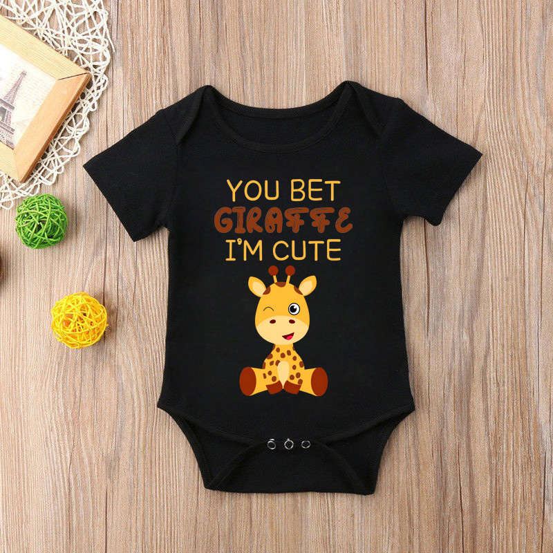 New Cute Girafa Printed Baby O - Baby Clothing Brand 评论和价格