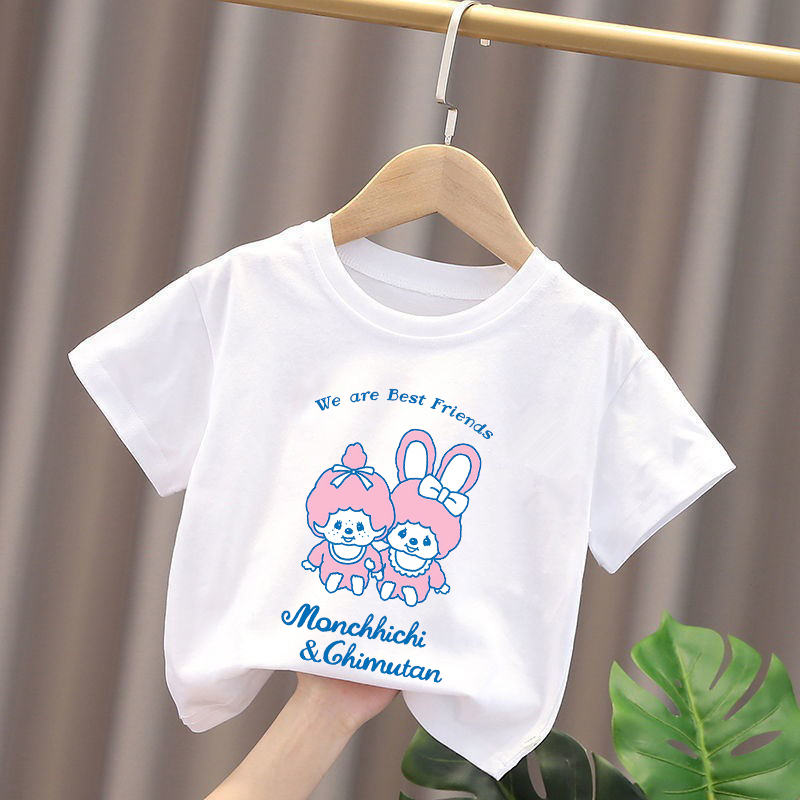 Monchhichi Kids T-shirts Anime - Baby Clothing Us 评论和价格
