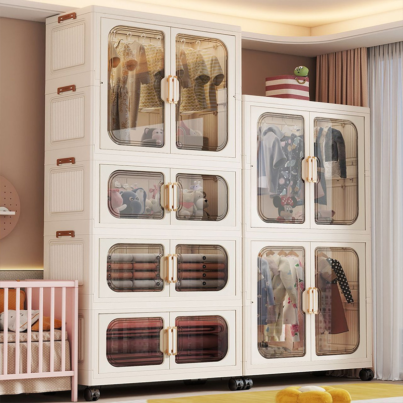 No-Install Foldable Baby Wardr - Baby Clothing Cupboard 评论和价格
