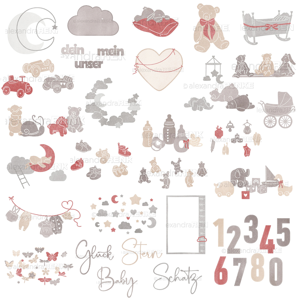 Piggy Craft metal cutting dies - Baby Clothing Model 评论和价格