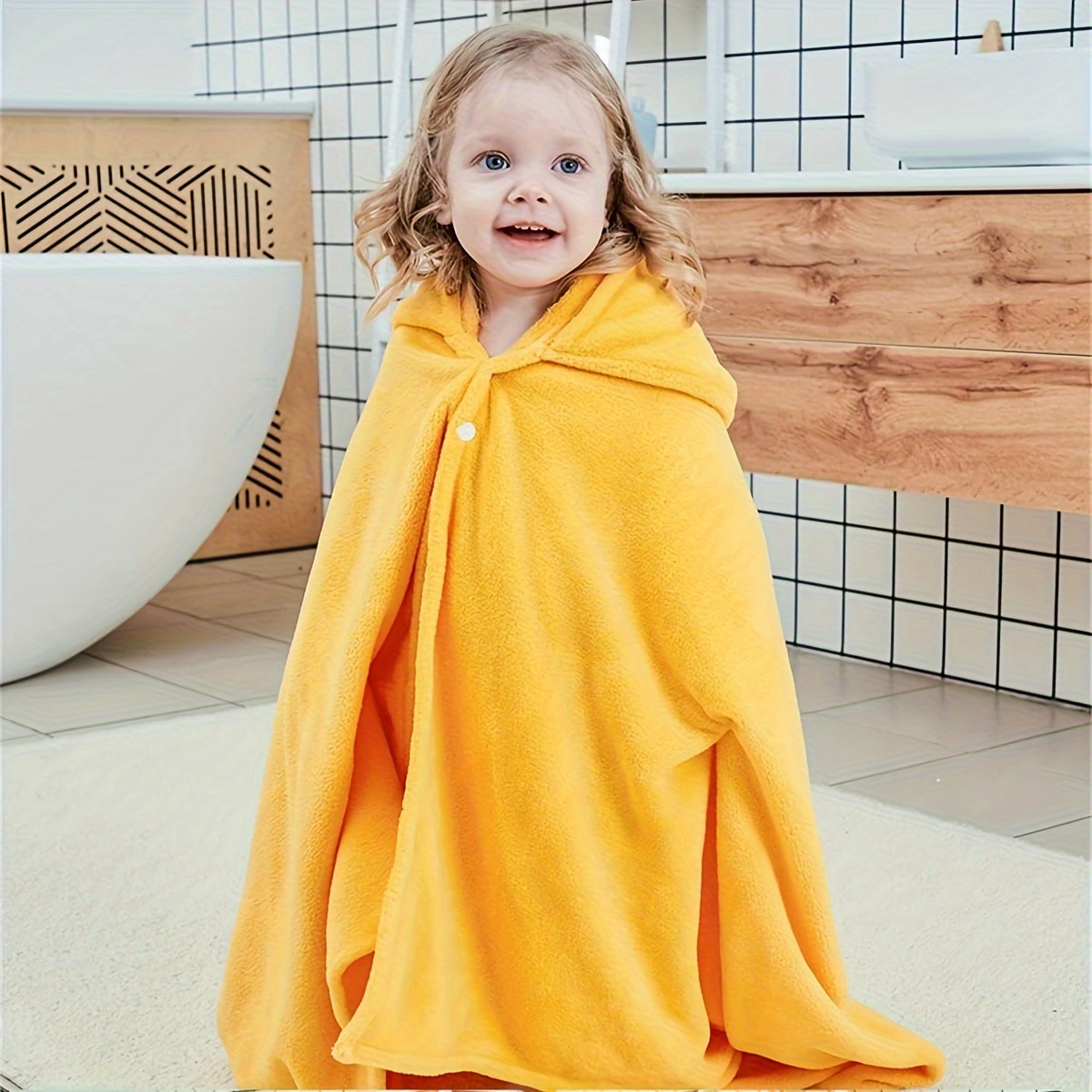 Cozy Hooded Bath Towel - Super - Hooded Bath Towel 评论和价格