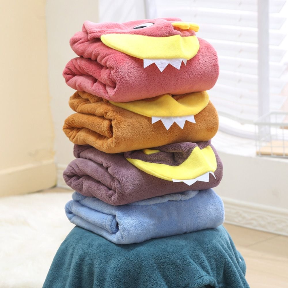 Comfortable Cartoon Baby Bath  - Hooded Bath Towel 评论和价格