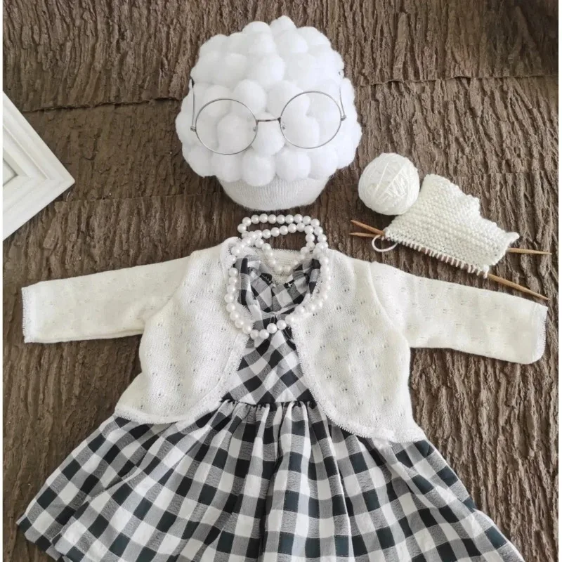 Newborn Photography Props Baby - Baby Clothing Sets Boy 评论和价格