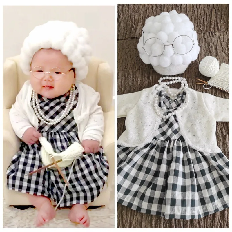 Newborn Photography Props Baby - Baby Clothing Sets Boy 评论和价格