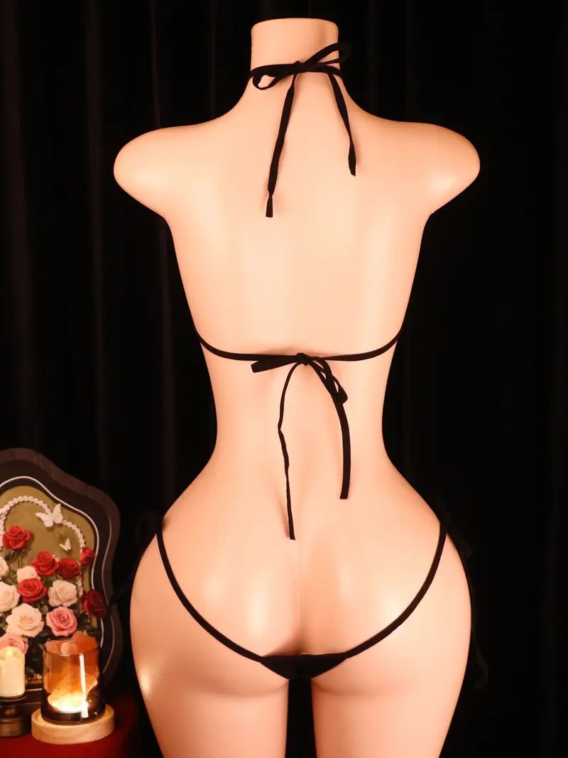 Lacing Hanging Neck Bodysuit H - Baby Clothing Model 评论和价格