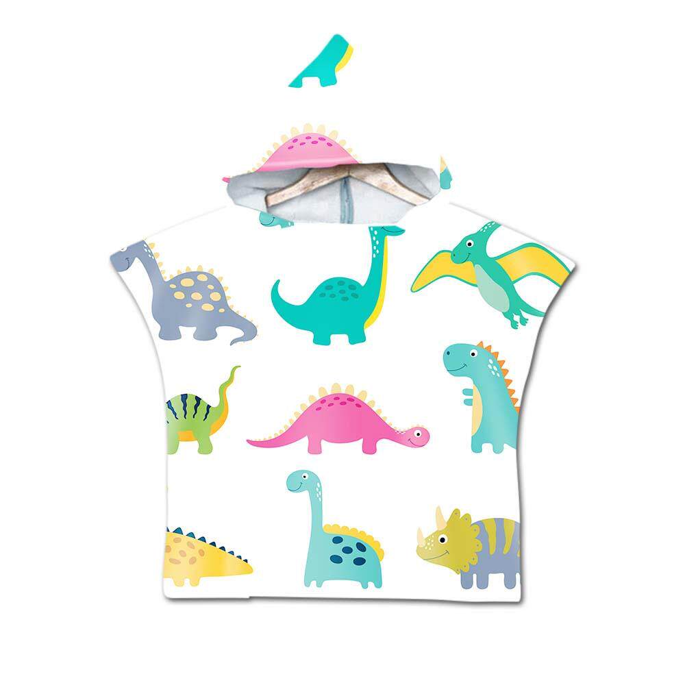Cartoon Kids Cape Hooded Bath  - Hooded Bath Towel 评论和价格