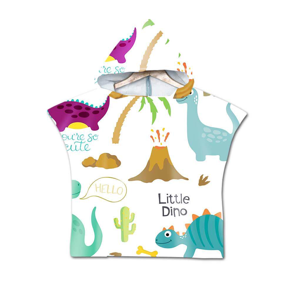 Cartoon Kids Cape Hooded Bath  - Hooded Bath Towel 评论和价格
