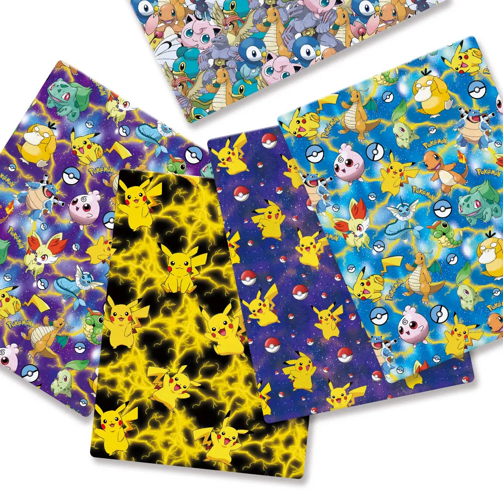 Pokemon Cartoon Fabric140*50cm - Baby Clothing Model 评论和价格