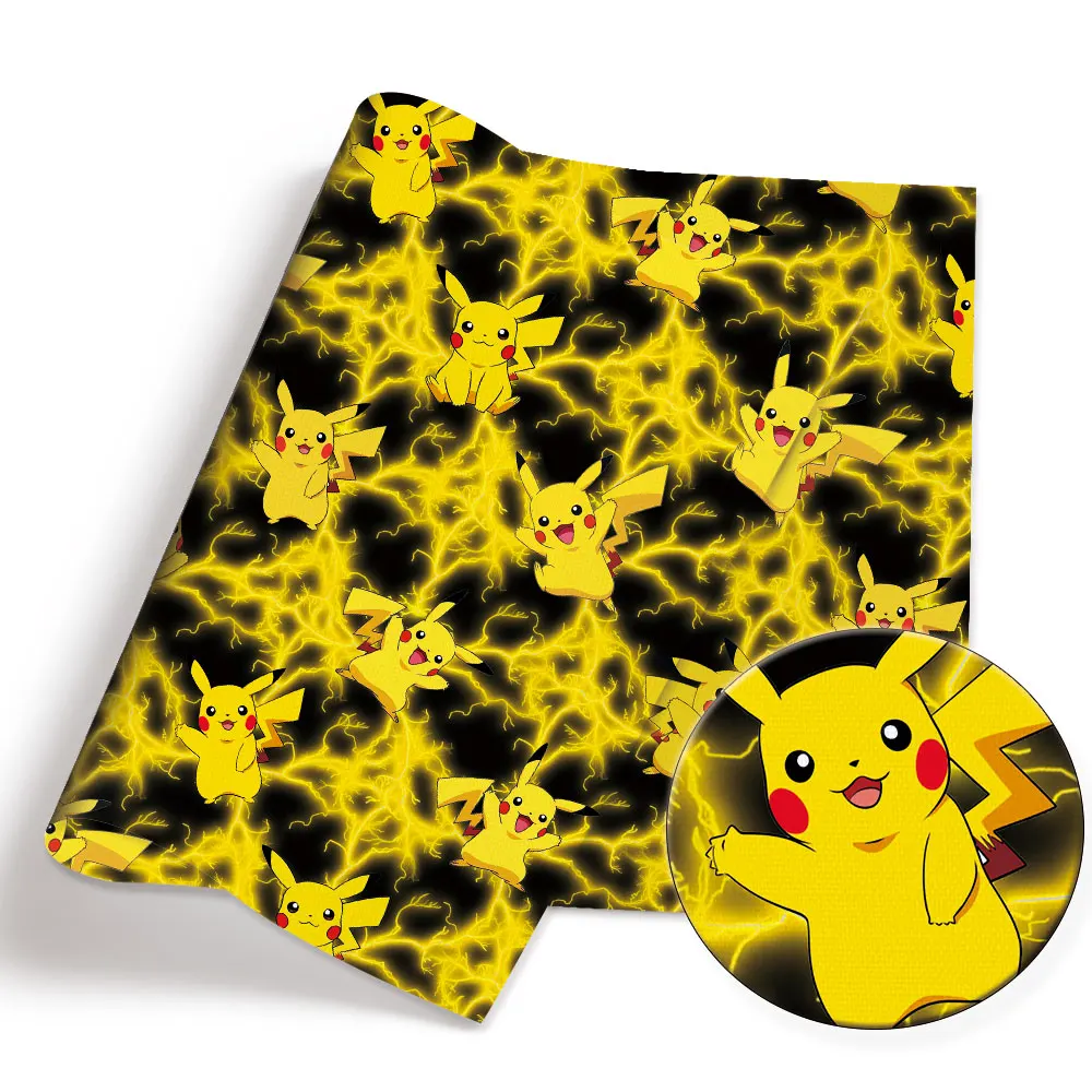 Pokemon Cartoon Fabric140*50cm - Baby Clothing Model 评论和价格