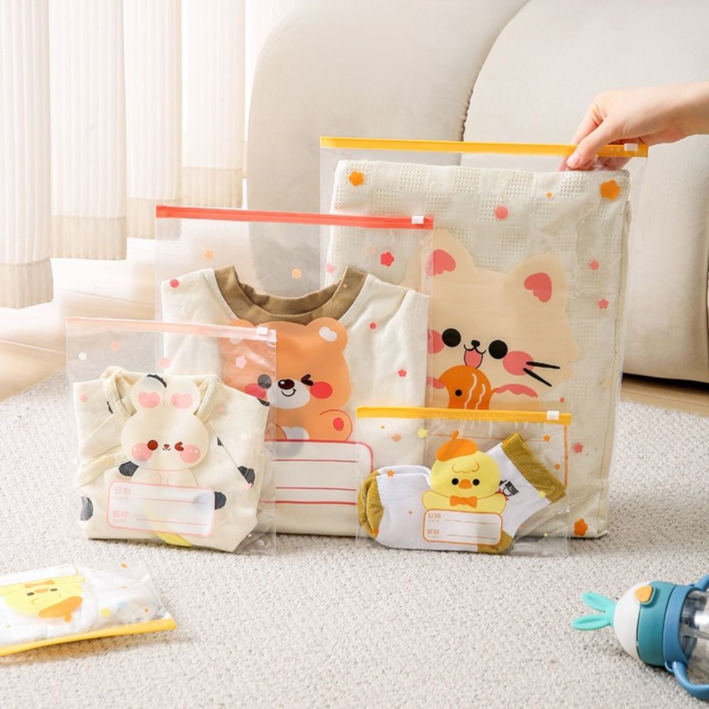 10PCS Multi-size Storage Bag P - Baby Clothing Cupboard 评论和价格