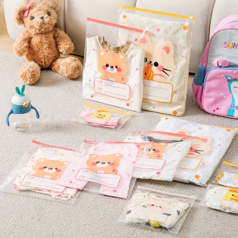 10PCS Multi-size Storage Bag P - Baby Clothing Cupboard 评论和价格