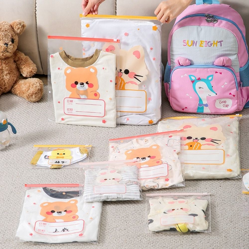 10PCS Multi-size Storage Bag P - Baby Clothing Cupboard 评论和价格