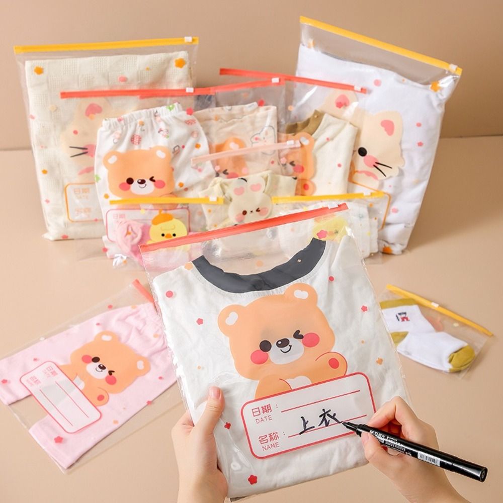 10PCS Multi-size Storage Bag P - Baby Clothing Cupboard 评论和价格