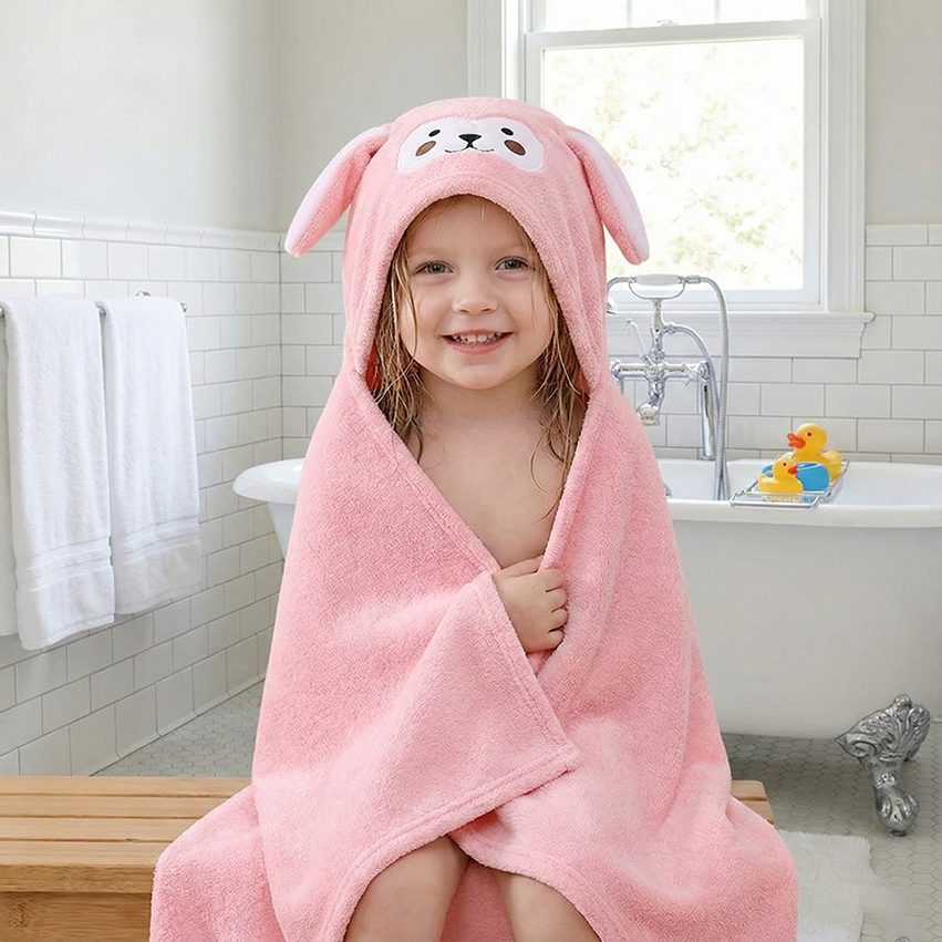 Super Soft Kids Hooded Bath To - Hooded Bath Towel 评论和价格