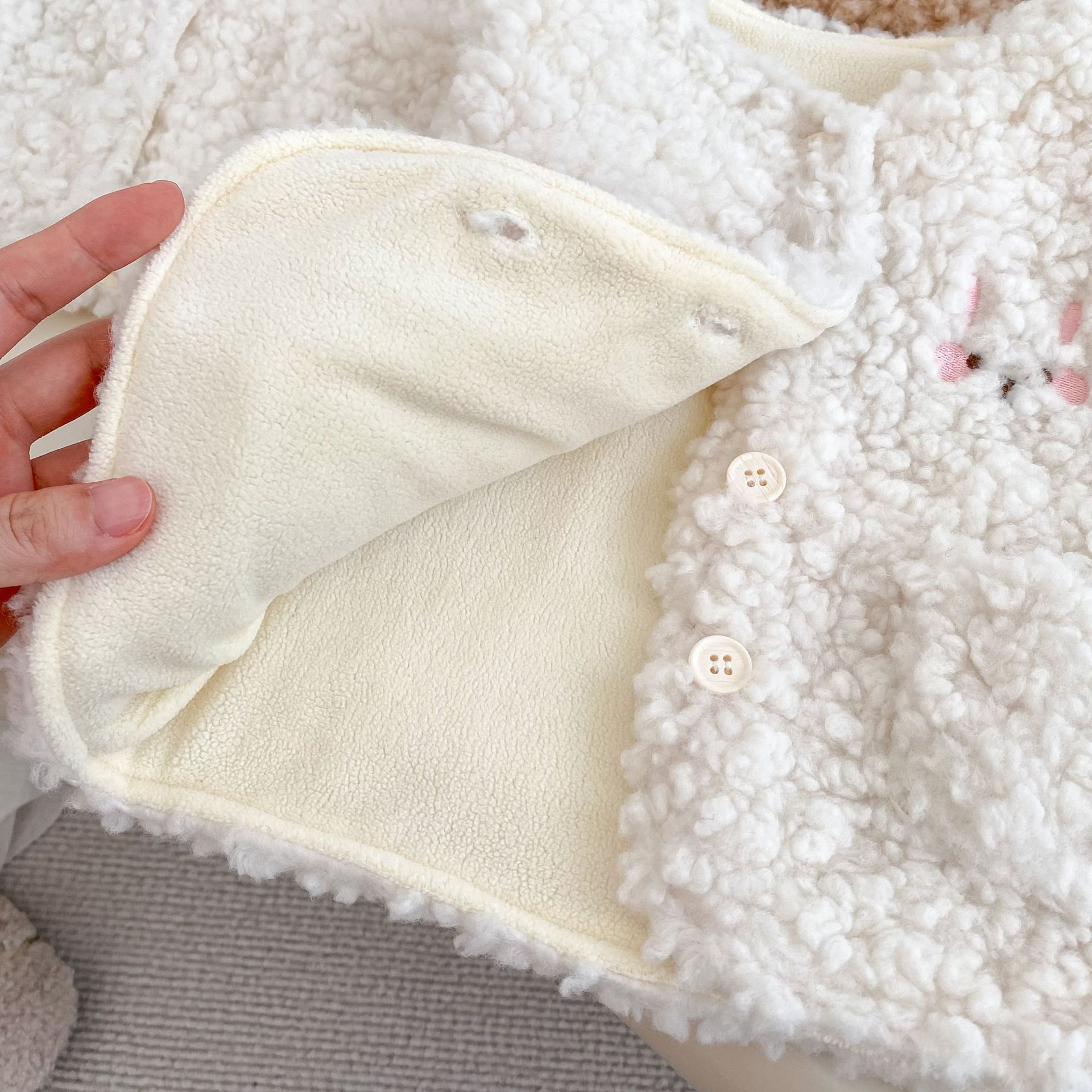 Baby Thickened Vest Coat Fleec - Baby Clothing Model 评论和价格